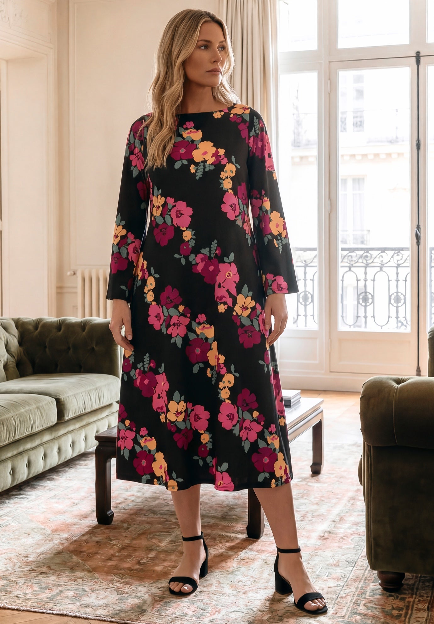 Audrey Long Sleeve Dress image number 3