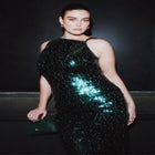 Textured Sequin Maxi Dress image number 0