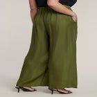 Sheer Lightweight Wide Leg Pant image number null