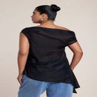Off The Shoulder Sheer Top image number null