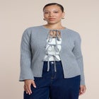 Tie Front Cardigan image number 0