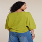 Oversized Cape Sweater image number null