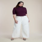 Ribbed Turtleneck Sweater image number null
