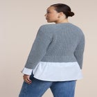 Cardigan Twofer Top image number null