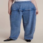 Peplum Seam High-Rise Jean image number 1