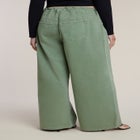 Drawstring Waist Lightweight Wide-Leg Jean image number 2