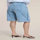 Cargo Denim Bermuda Short image number null