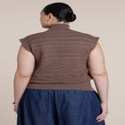 Mockneck Sweater Vest image number 2