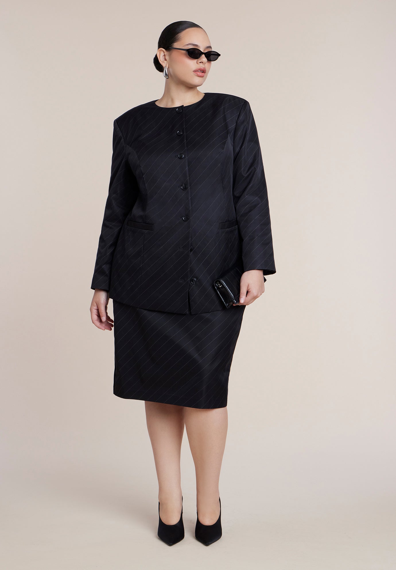 Knee-Length Pencil Skirt image number 0