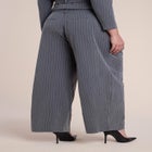 Pleated Wide-Leg Trouser With Long Belt image number 2