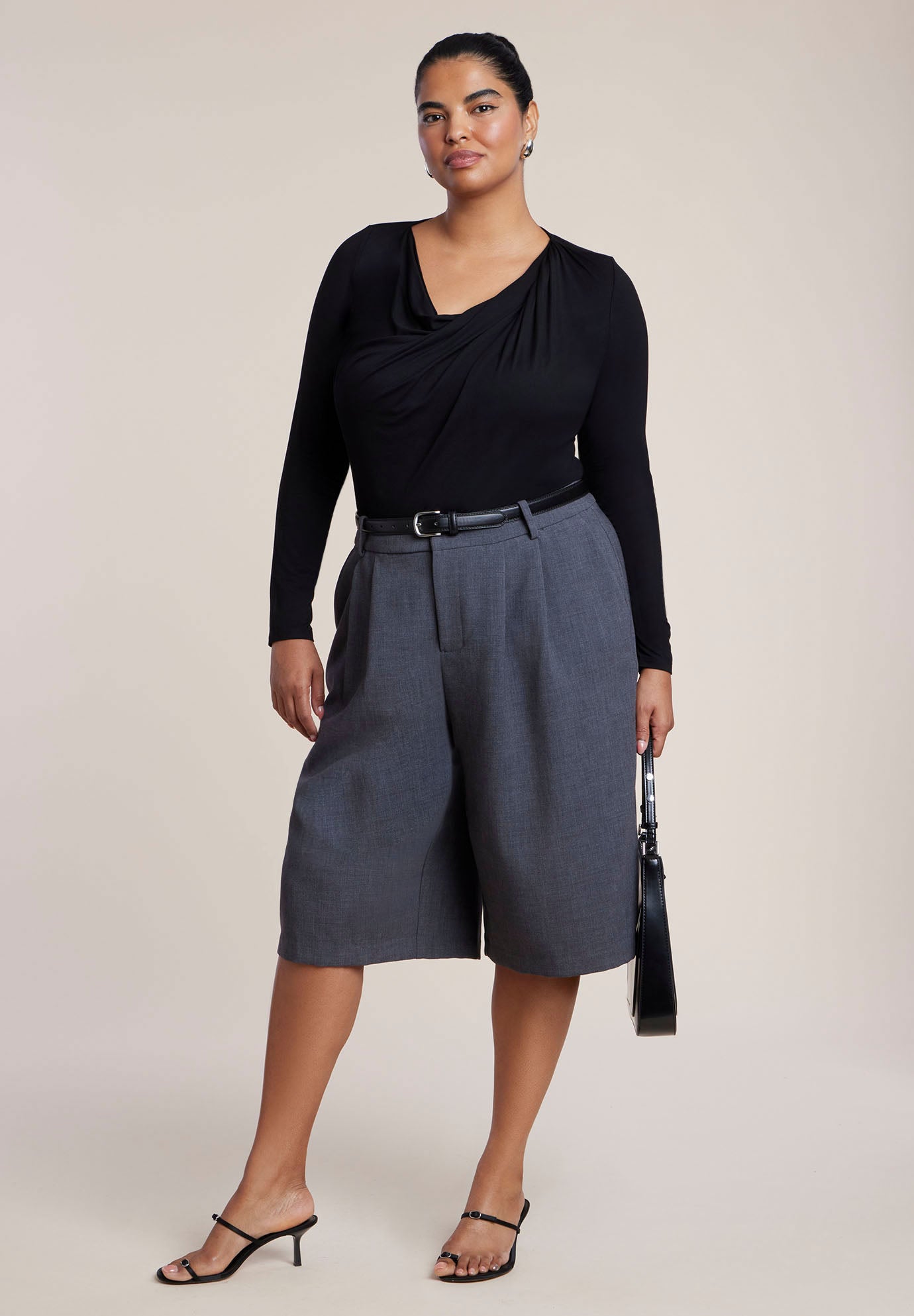 Twisted Drape Top image number 2