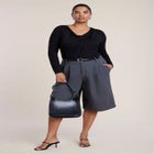 Twisted Drape Top image number 3