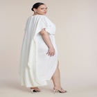 Draped Cape High-Low Maxi Dress image number 2