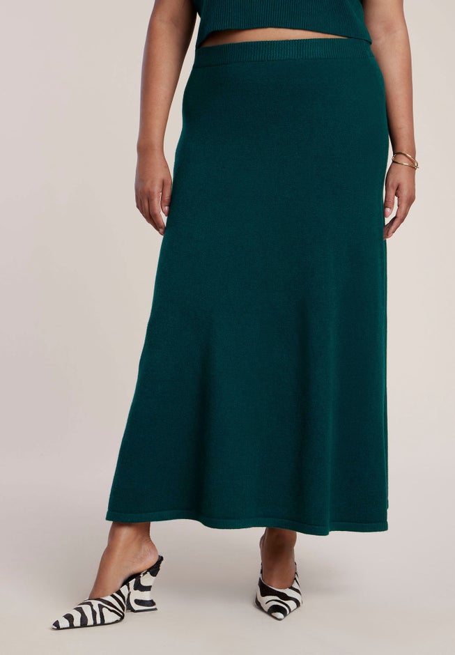 Sweater Circle Maxi Skirt image number 1