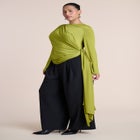 Draped Tie-Waist Top image number 4