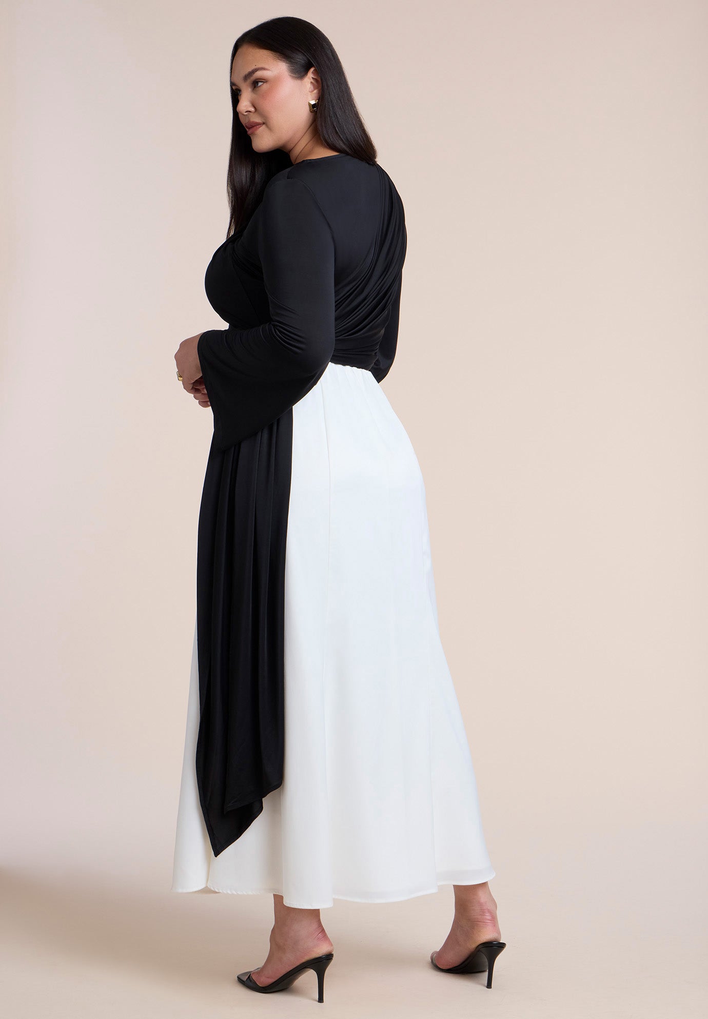 Draped Tie-Waist Top image number 3