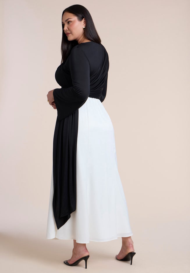 Draped Tie-Waist Top image number 3