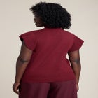 Ruffle Sleeve Sweater image number 1