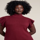 Ruffle Sleeve Sweater image number 2