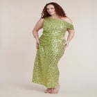 Off The Shoulder Embellished Maxi Dress image number 0