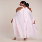 Dramatic Chiffon Kaftan Gown image number 1