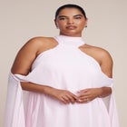 Dramatic Chiffon Kaftan Gown image number 2