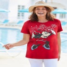 Wow Minnie Crewneck Tee image number 0
