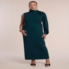 One-Sleeve Knit Maxi Dress image number 1