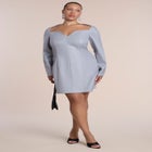 Sweetheart-Neck Mini Dress image number 1