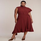 Draped Waist Maxi Dress image number 1