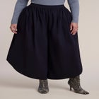 Rounded Wide-Leg Cropped Pant image number 2