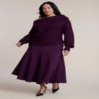 Structural Midi Skirt image number 1