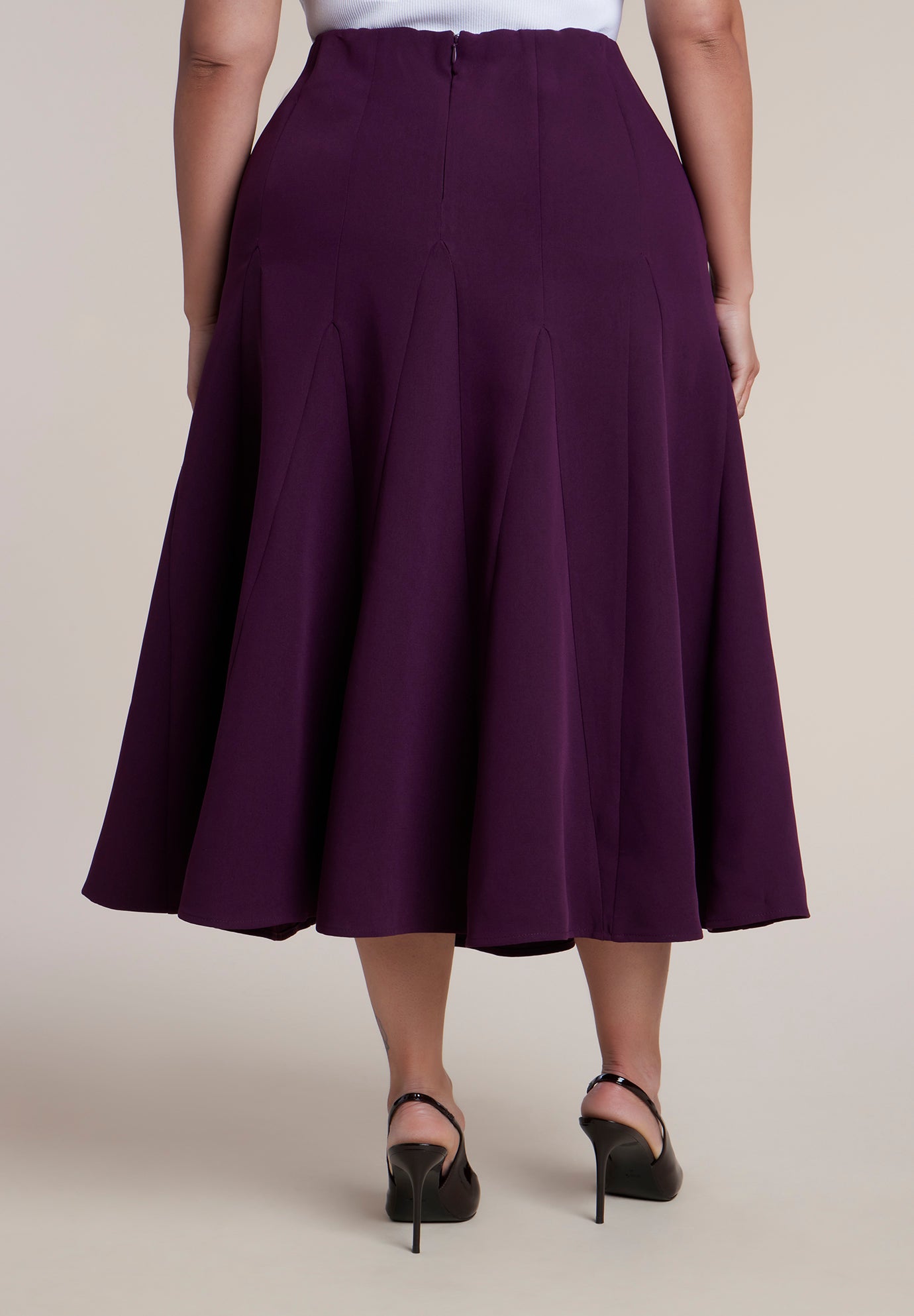 Structural Midi Skirt image number 3