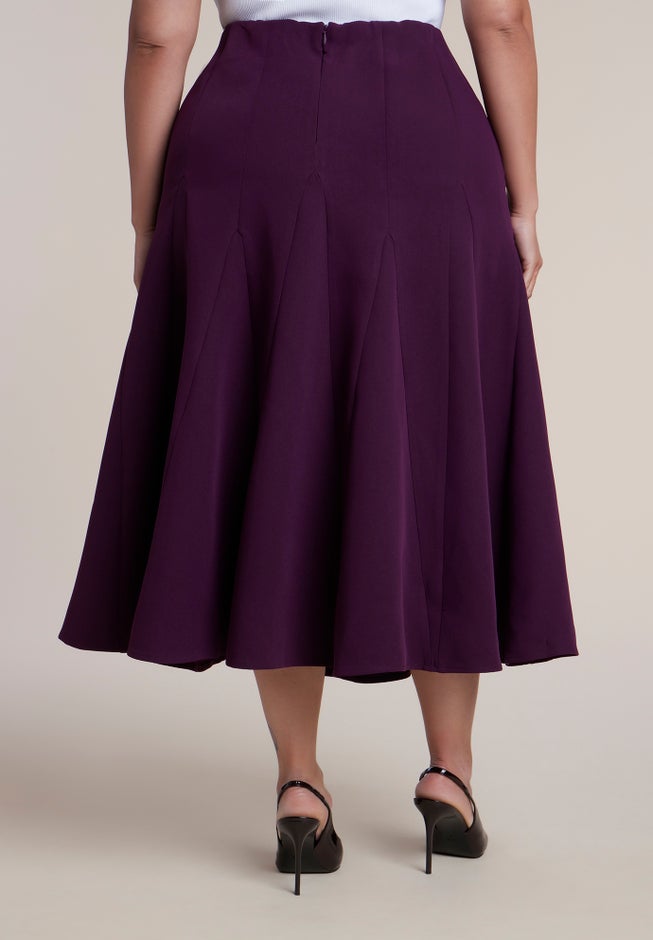 Structural Midi Skirt image number 3