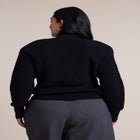 Power Shoulder Mock Neck Sweater image number 1