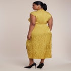 Funnel Neck Jacquard Maxi Dress image number 1