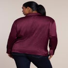 Double Breasted Satin Shirt image number 1