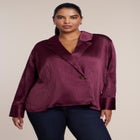 Double Breasted Satin Shirt image number 0