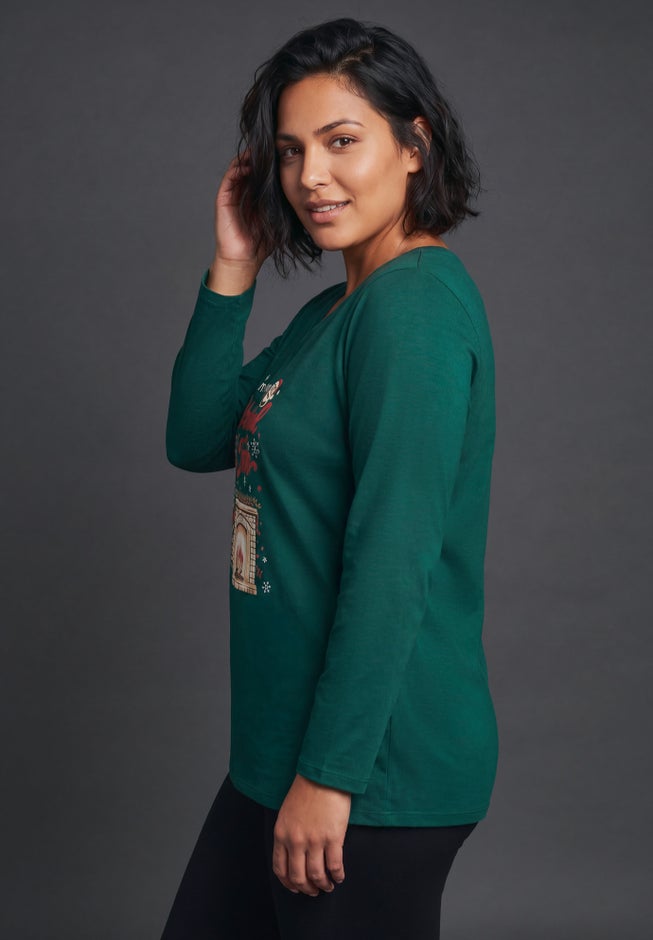 Holiday Graphic Tee image number 1