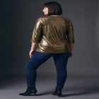 Maren Metallic Tee image number 3