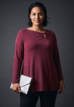 Della Hacci Shirred Tunic