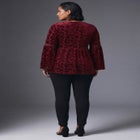 Lorelei Lace Burnout Top image number 1
