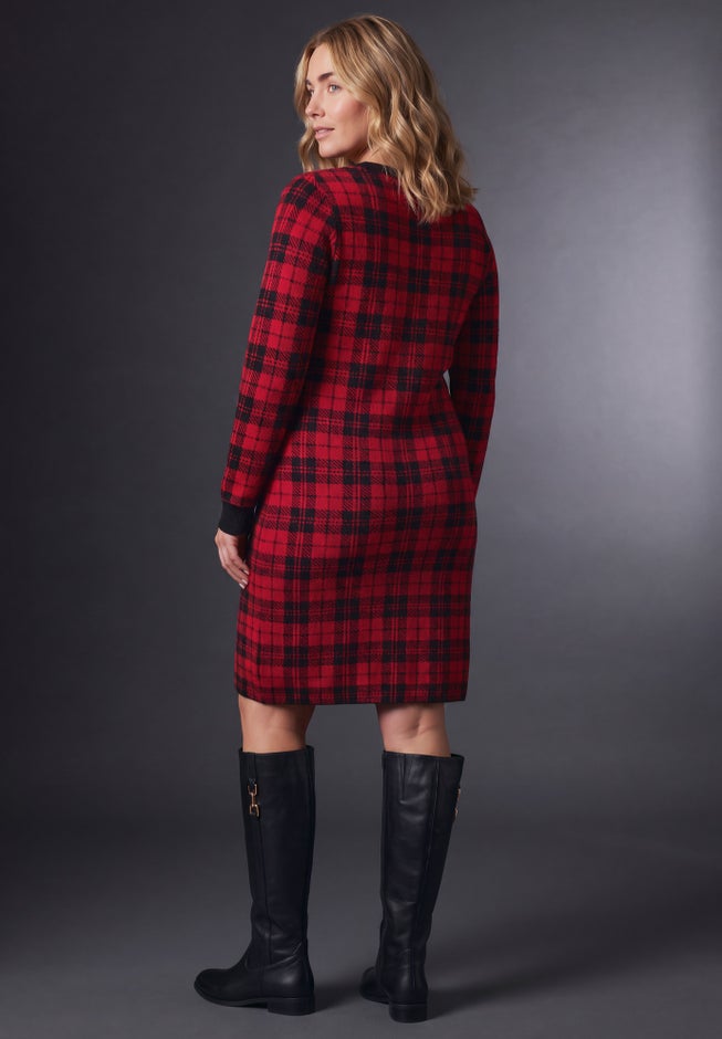 Calista Crewneck Sweater Dress image number 3
