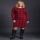 Calista Crewneck Sweater Dress image number 0