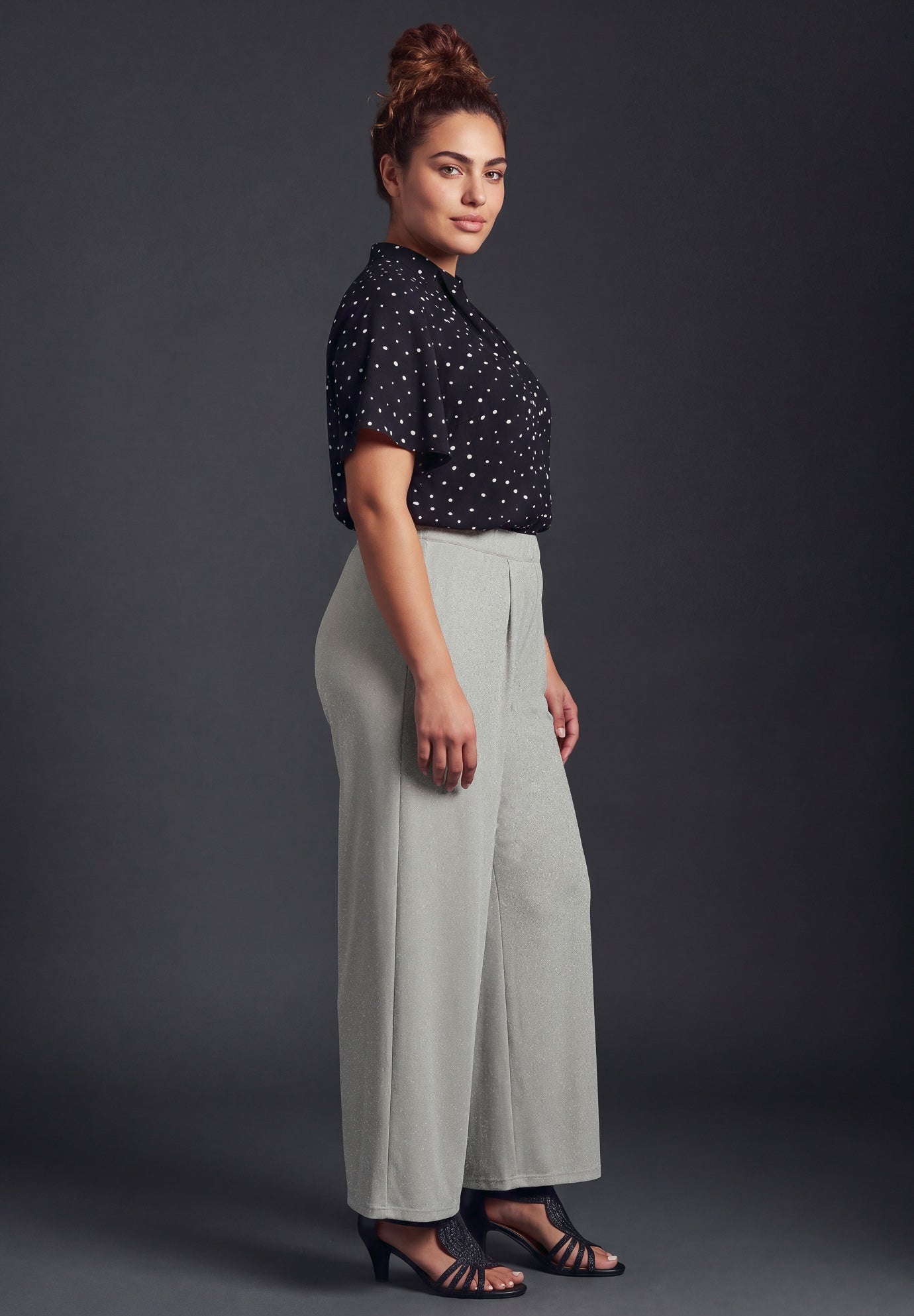 Shimmer Wide Leg Pant image number 2