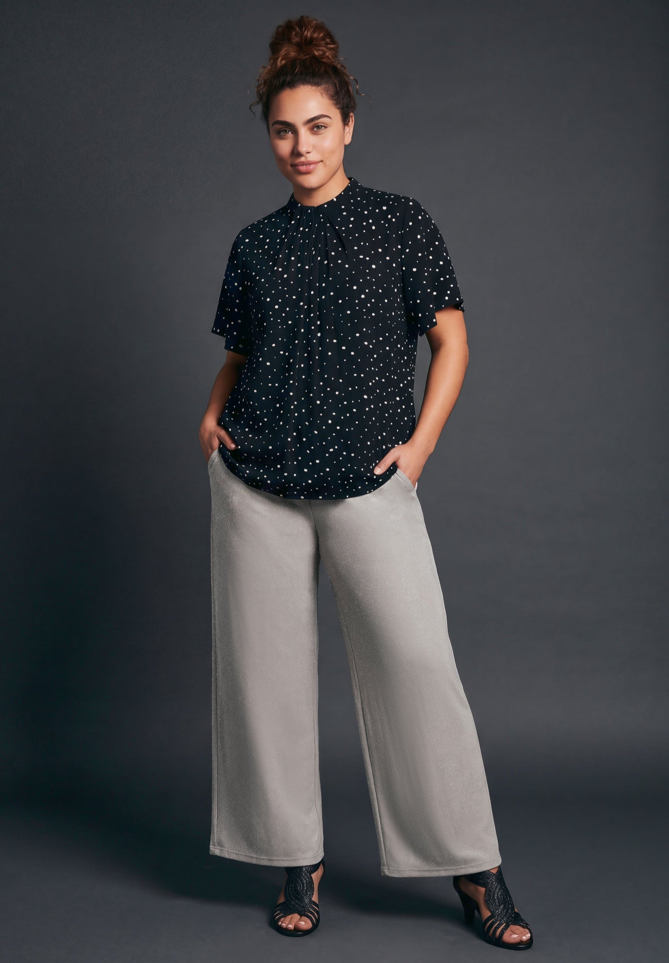 Shimmer Wide Leg Pant image number 0