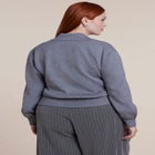 V-Neck Collared Sweater image number 1