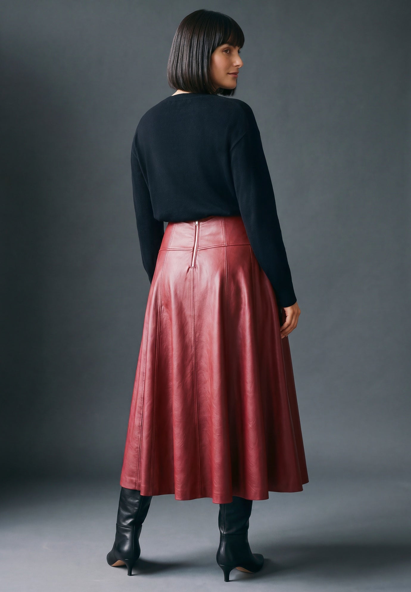 Faux Leather Skirt image number 2