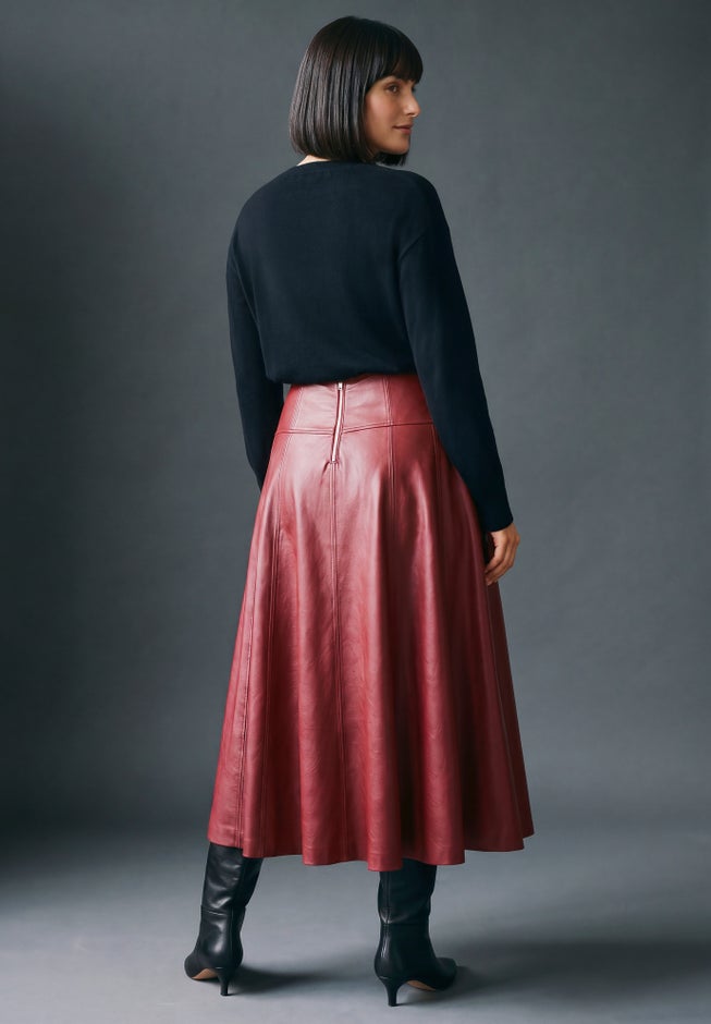 Faux Leather Skirt image number 2
