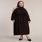 Cold-Shoulder Chiffon Maxi Dress image number 1